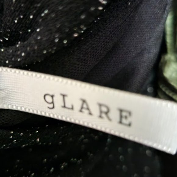 Sexy Evening Doll Black Shimmer Dress - Picture 11 of 11